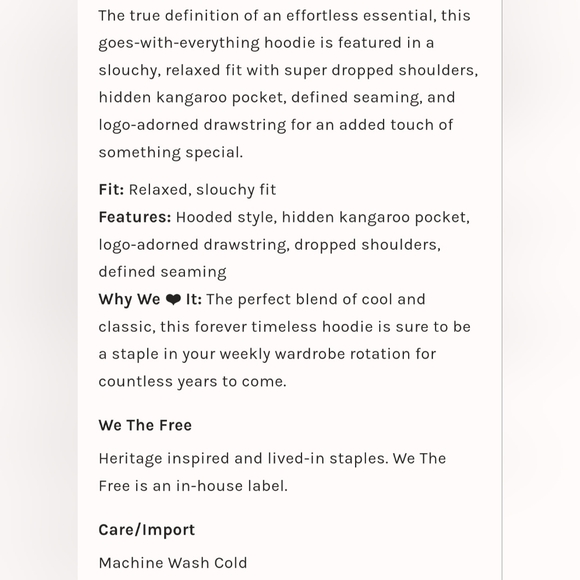 WE THE FREE PEOPLE WE HOODIE - Picture 10 of 10